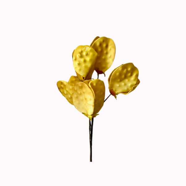 Art Et Lumiere Λουλούδι Κίτρινο-Χρυσό 40εκ. Art Et Lumiere 10821 (Σετ 6 Τεμάχια) (Χρώμα: Κίτρινο ) - Art Et Lumiere - lumiere_10821