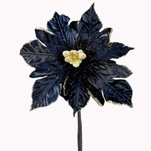 Λουλούδι Αλεξανδρινό Μαύρο-Χρυσό 25x30εκ. Art Et Lumier