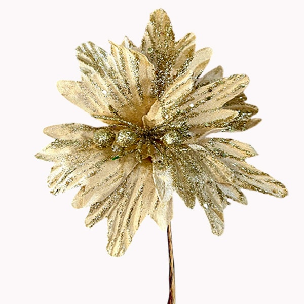 Λουλούδι Αλεξανδρινό Χρυσό 20x30εκ. Art Et Lumiere 2028