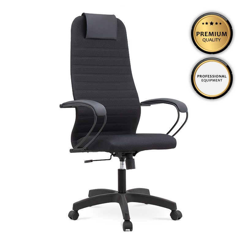 Καρέκλα γραφείου Darkness Megapap με διπλό ύφασμα Mesh χρώμα μαύρο 66,5x70x123/133εκ. – MegaPap – 0077698