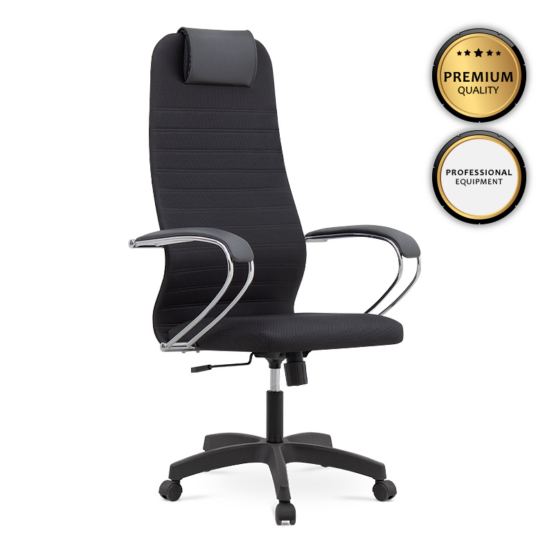 Καρέκλα γραφείου Torrent Megapap με διπλό ύφασμα Mesh χρώμα μαύρο 66,5x70x123/133εκ. – MegaPap – 0077697