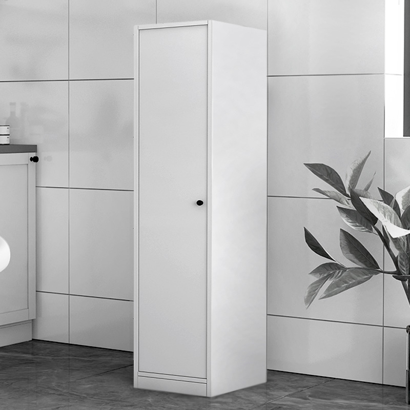 Ντουλάπι κουζίνας – μπάνιου Felix Flat Megapap χρώμα λευκό 33,6x40x135εκ. – MegaPap – 0234636