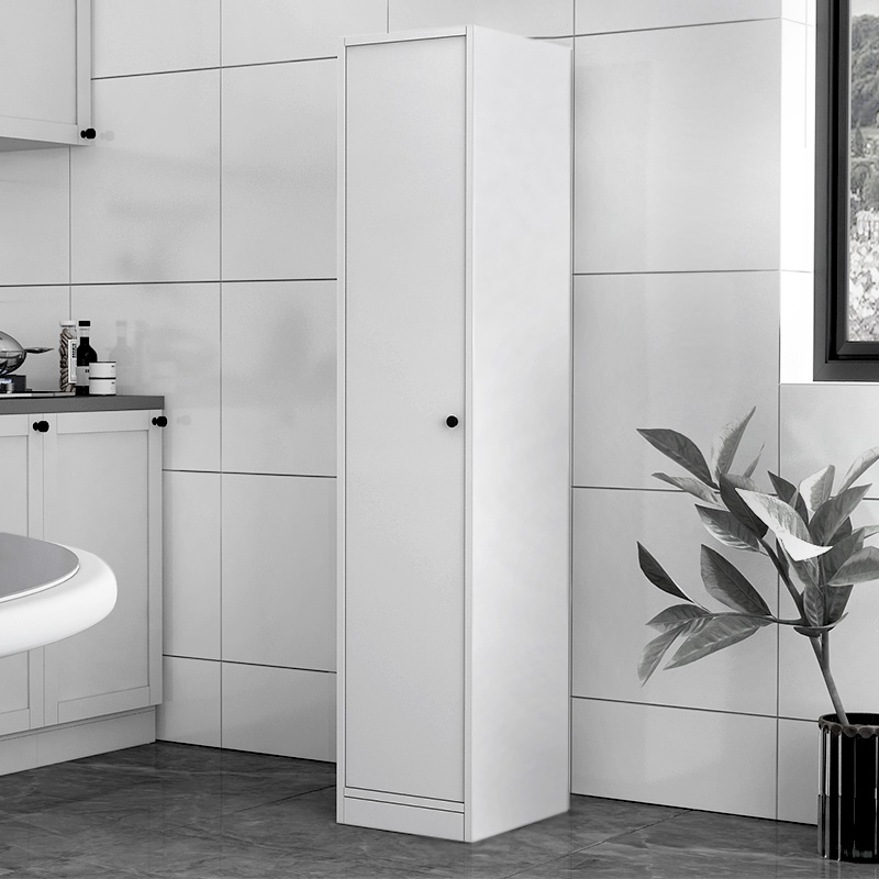 Ντουλάπι κουζίνας – μπάνιου Felix Flat Megapap χρώμα λευκό 33,6x40x166,8εκ. – MegaPap – 0234635