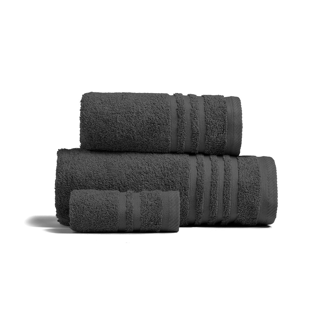 Πετσέτα προσώπου (50Χ100) PREMIO DARK GREY, MELINEN