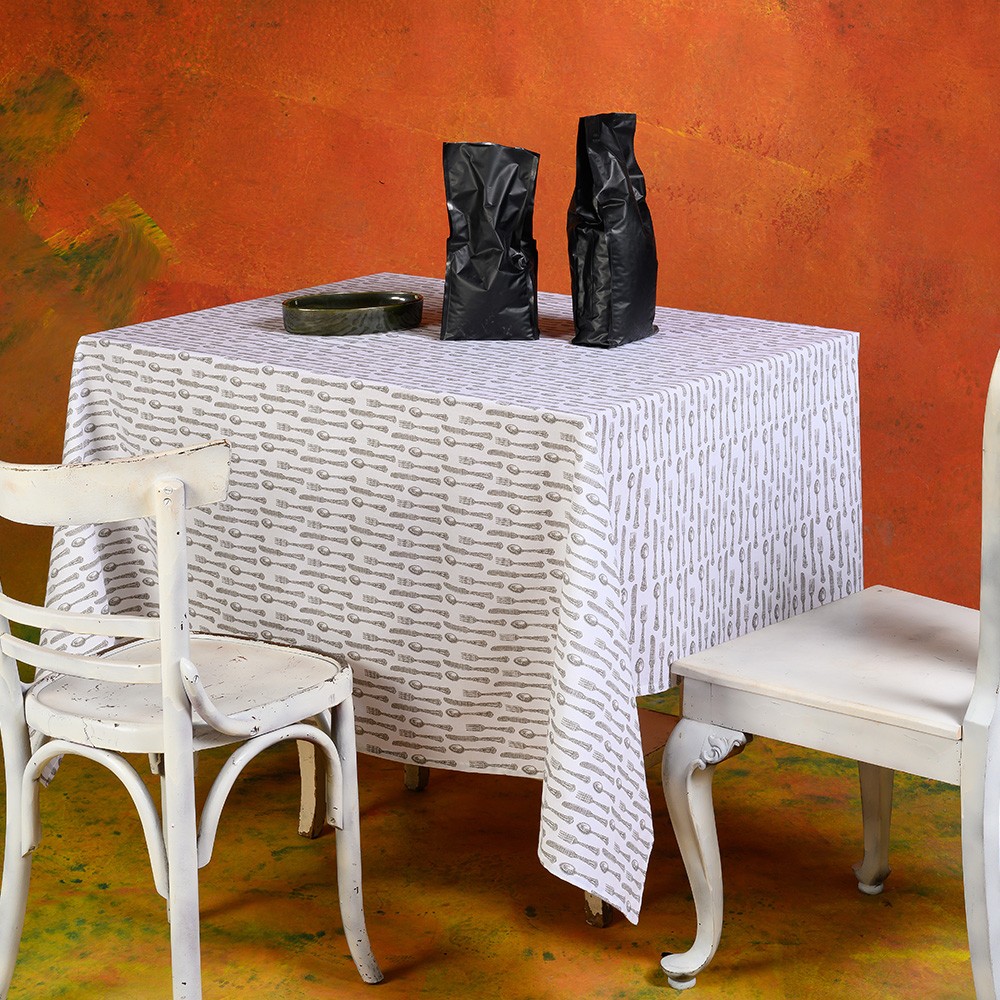 Τραπεζομάντηλο Βαμβακερό 140x180εκ. Edmonde White Melin