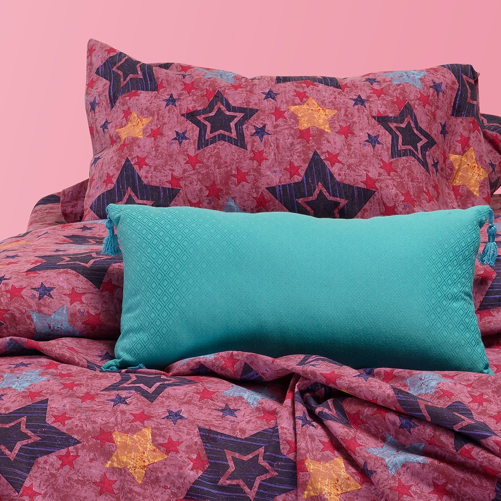 Ζεύγος Μαξιλαροθήκες Φανελένιες 53x72εκ. Asterio Dusty 