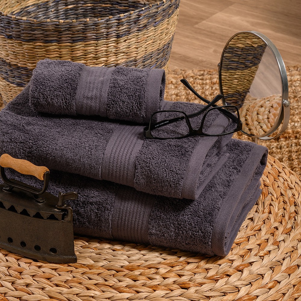 Σετ Πετσέτες 3τμχ Βαμβακερές Kenzo Anthracite Melinen 20003348 (Ύφασμα: Βαμβάκι...