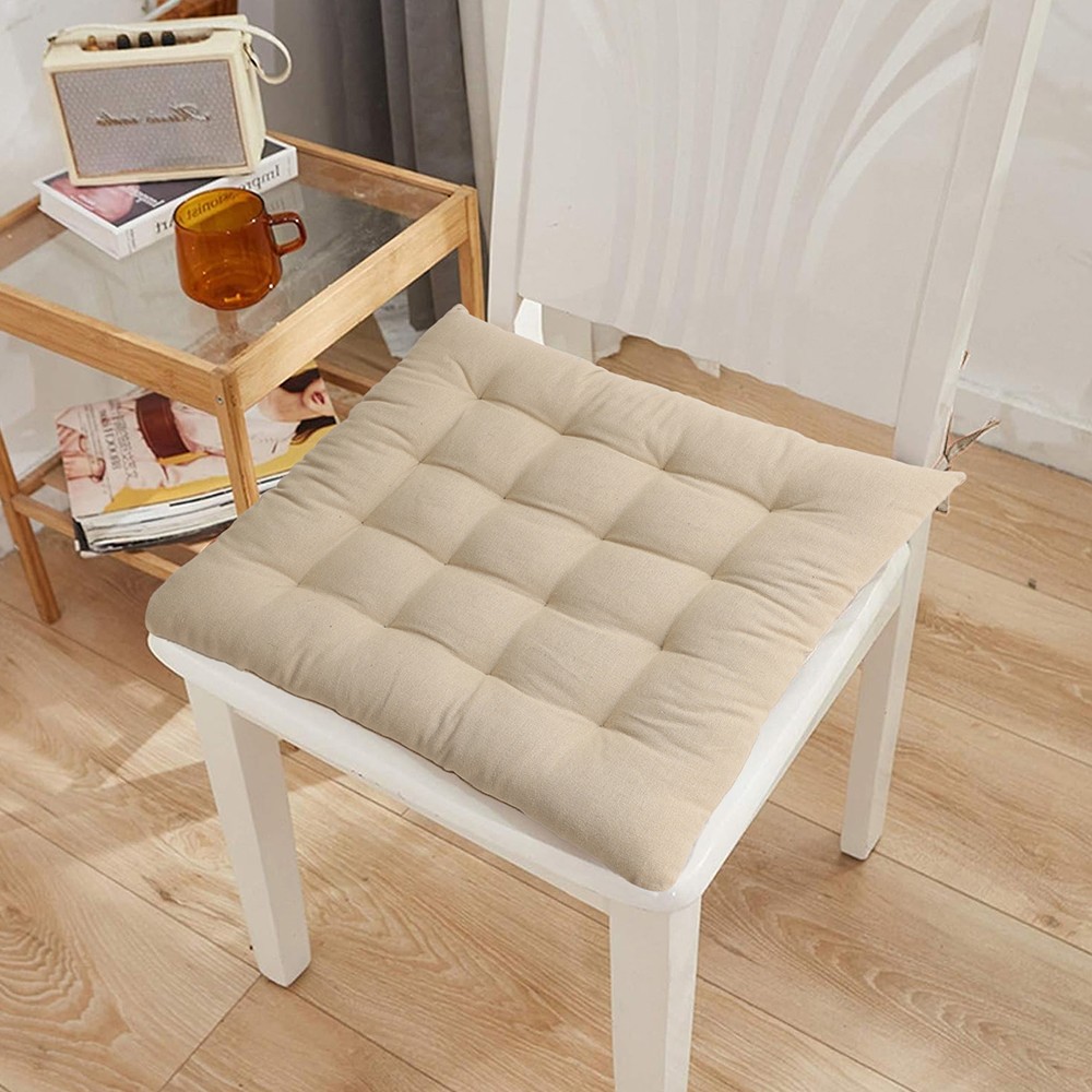 Μαξιλάρι Καρέκλας Βαμβακερό 40x40εκ. Mad Beige Melinen 20003508 (Ύφασμα: Βαμβάκι...