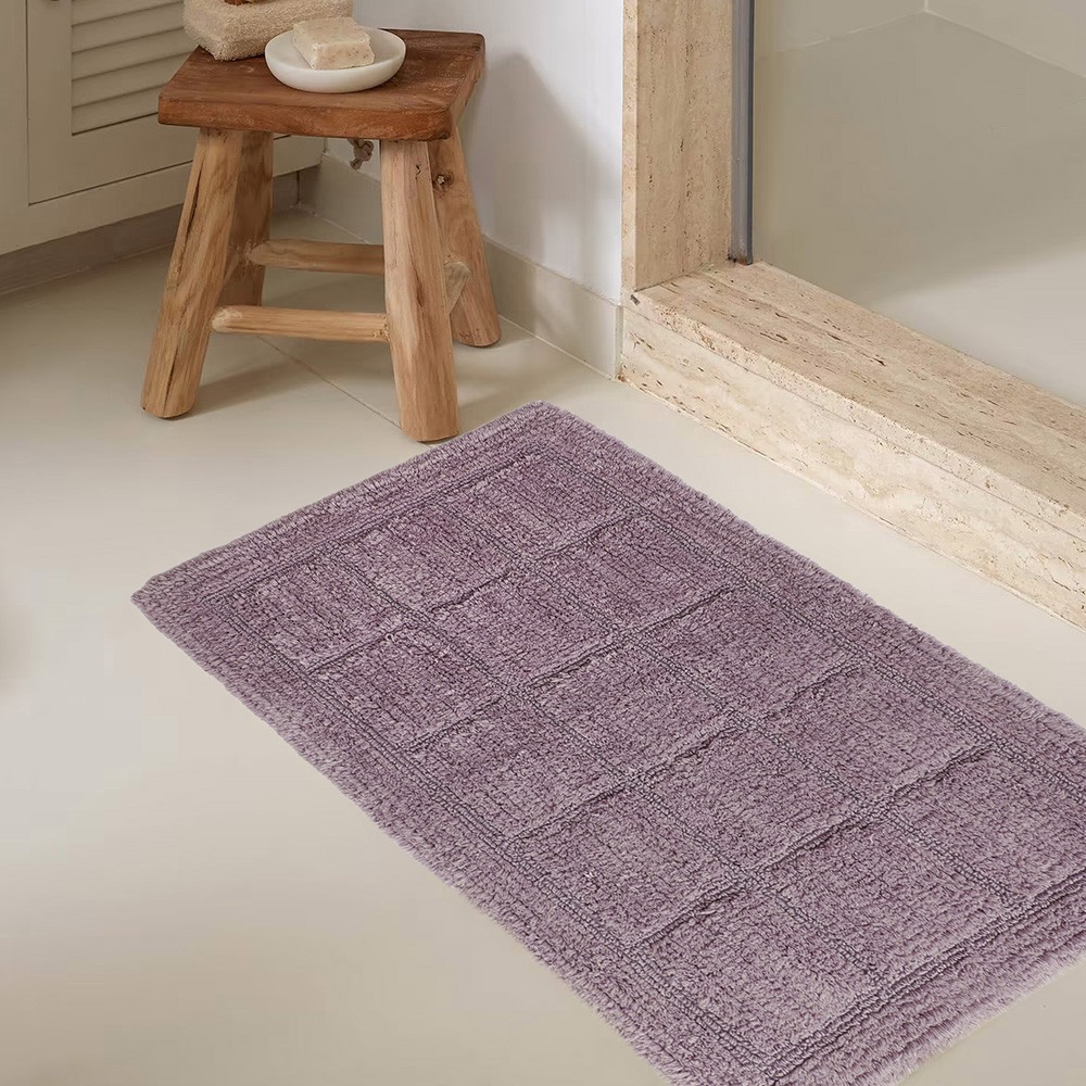 Ταπέτο Μπάνιου Αντιολισθητικό Βαμβακερό 50x80εκ. Dante Ash Melinen 20003541 (Ύφασμα:...