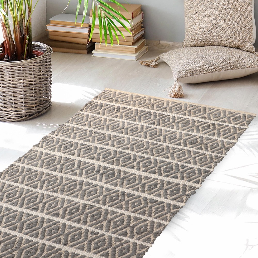 Χαλί Διαδρόμου Βαμβακερό 60x120εκ. Dione Melinen 20003580 (Ύφασμα: Βαμβάκι 100%,...