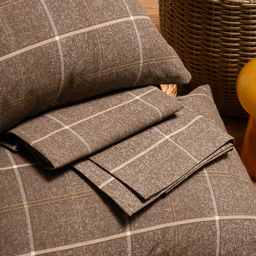 Σεντόνια, Μαξιλαροθήκες 24home - ΣΗΜΑΝΤΙΚΟ: Σε περίπτωση διαφοράς τιμής από το κατάστημα ισχύει παντα και μόνο η τιμή του καταστήματος Σετ Σεντόνι Με Μαξιλαροθήκη Βαμβακερό Μονό Με Λάστιχο 1