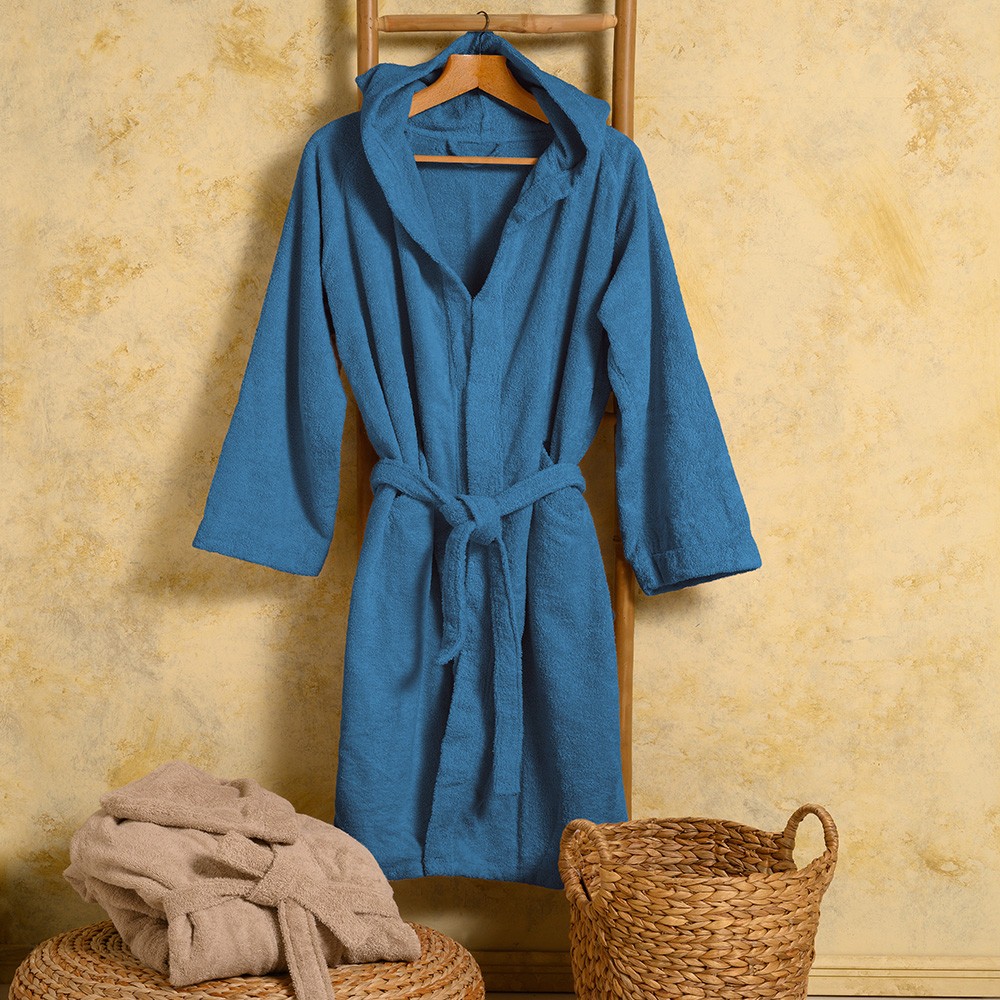 Μπουρνούζια 24home - ΣΗΜΑΝΤΙΚΟ: Σε περίπτωση διαφοράς τιμής από το κατάστημα ισχύει παντα και μόνο η τιμή του καταστήματος Μπουρνούζι Ενηλίκων Βαμβακερό Small Bloom Jean Melinen