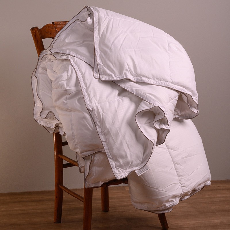 Πάπλωμα All Seasons Satin Microfiber King 260x240εκ. Λευκό Melinen 20004418 (Ύφασμα: Σατέν, Χρώμα: Λευκό, Μέγεθος: King Size) - MELINEN - 20004418