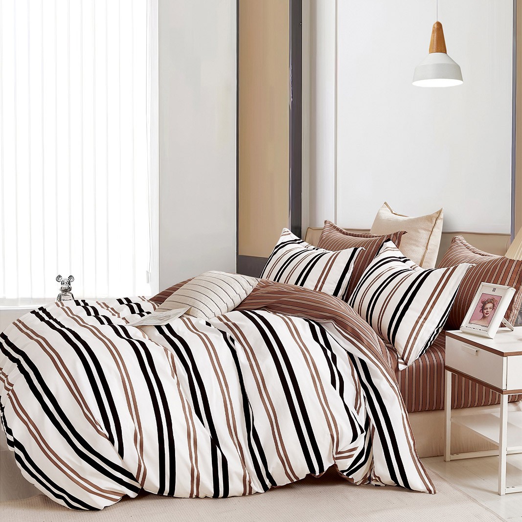 MELINEN - ΣΗΜΑΝΤΙΚΟ: Σε περίπτωση διαφοράς τιμής από το κατάστημα ισχύει παντα και μόνο η τιμή του καταστήματος Σετ Σεντόνια Βαμβακοσατέν Υπέρδιπλα 230x270εκ. Silas Pr