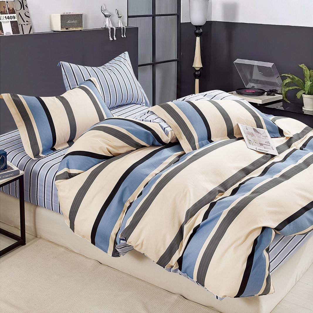 Σετ Σεντόνια Βαμβακοσατέν Υπέρδιπλα Με Λάστιχο 165x200+30εκ. Remi Prime Line...