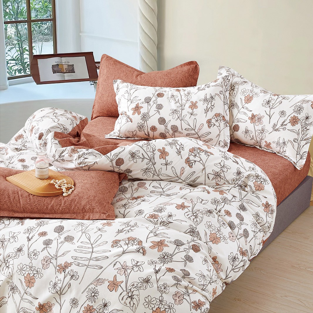 Σετ Σεντόνια Βαμβακοσατέν Υπέρδιπλα Με Λάστιχο 165x200+30εκ. Caius Prime Line...