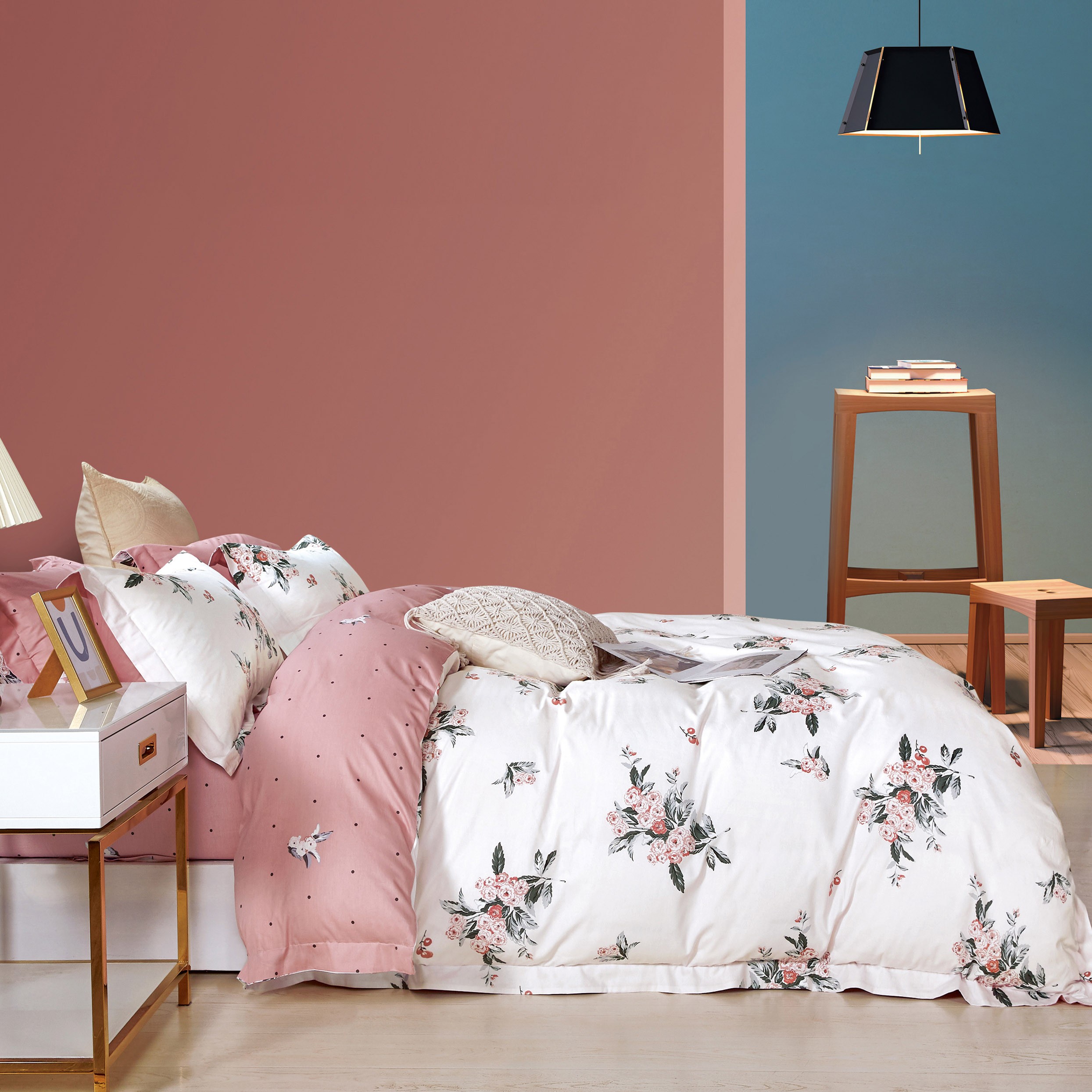 Παπλωματοθήκη Υπέρδιπλη (Σετ 220×240) 2 Όψεων Melinen Prime Line Lavinia