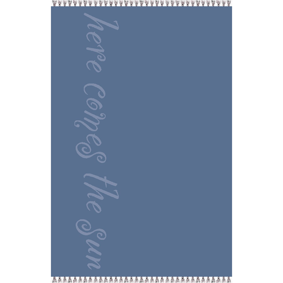 MELINEN Πετσέτα Θαλάσσης Βαμβακερή Velour Blue 86x160εκ. Beatles Melinen 20004879 (Ύφασμα: Βαμβάκι 100%, Χρώμα: Μπλε) - MELINEN - 20004879