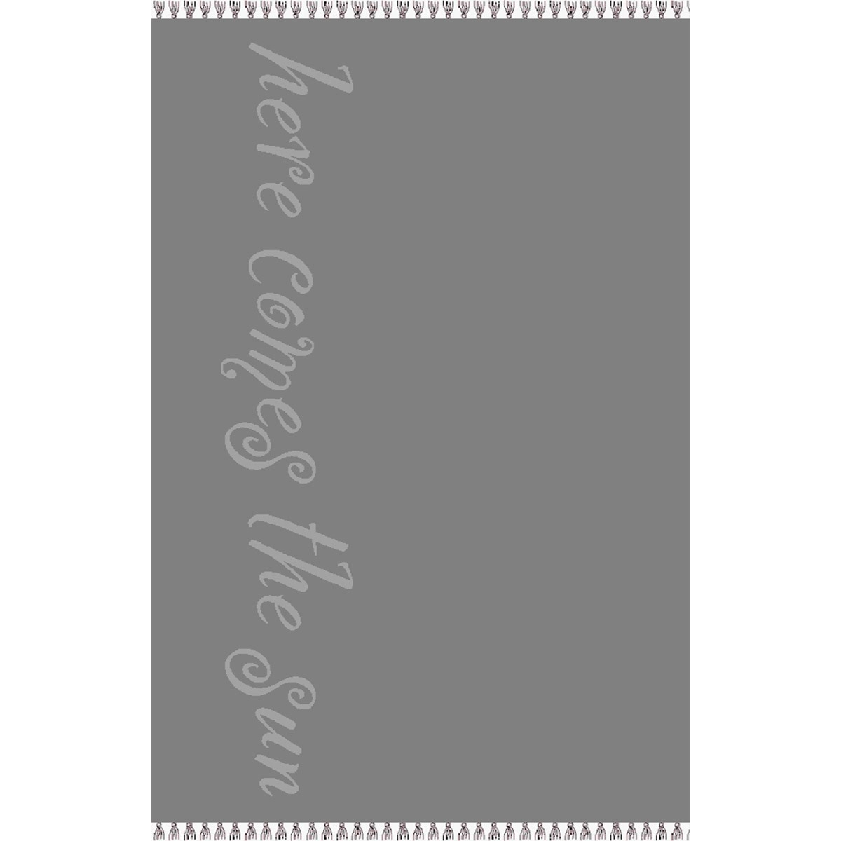 MELINEN Πετσέτα Θαλάσσης Βαμβακερή Velour Dark Grey 86x160εκ. Beatles Melinen 20004880 (Ύφασμα: Βαμβάκι 100%, Χρώμα: Γκρι) - MELINEN - 20004880