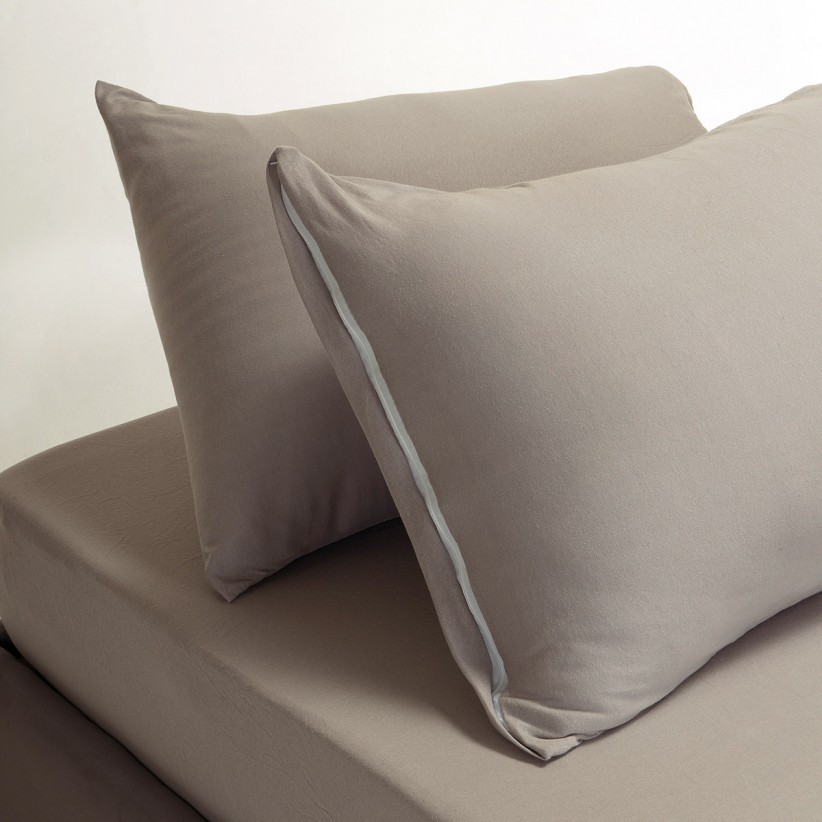 Σεντόνι Κούνιας Με Λάστιχο (70×140+20) Melinen Jersey L.Grey