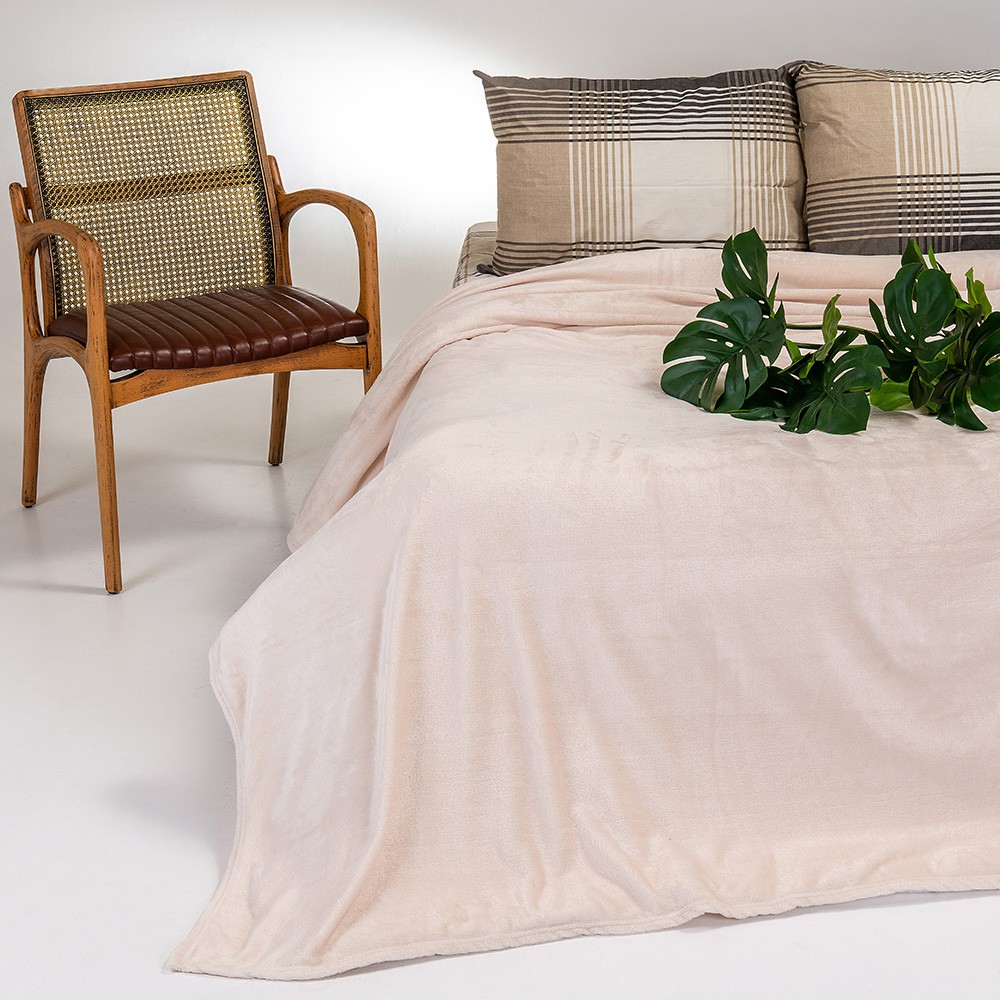 MELINEN - ΣΗΜΑΝΤΙΚΟ: Σε περίπτωση διαφοράς τιμής από το κατάστημα ισχύει παντα και μόνο η τιμή του καταστήματος Κουβέρτα Flannel Υπέρδιπλη 220x240εκ. Tokyo Ecru Meline