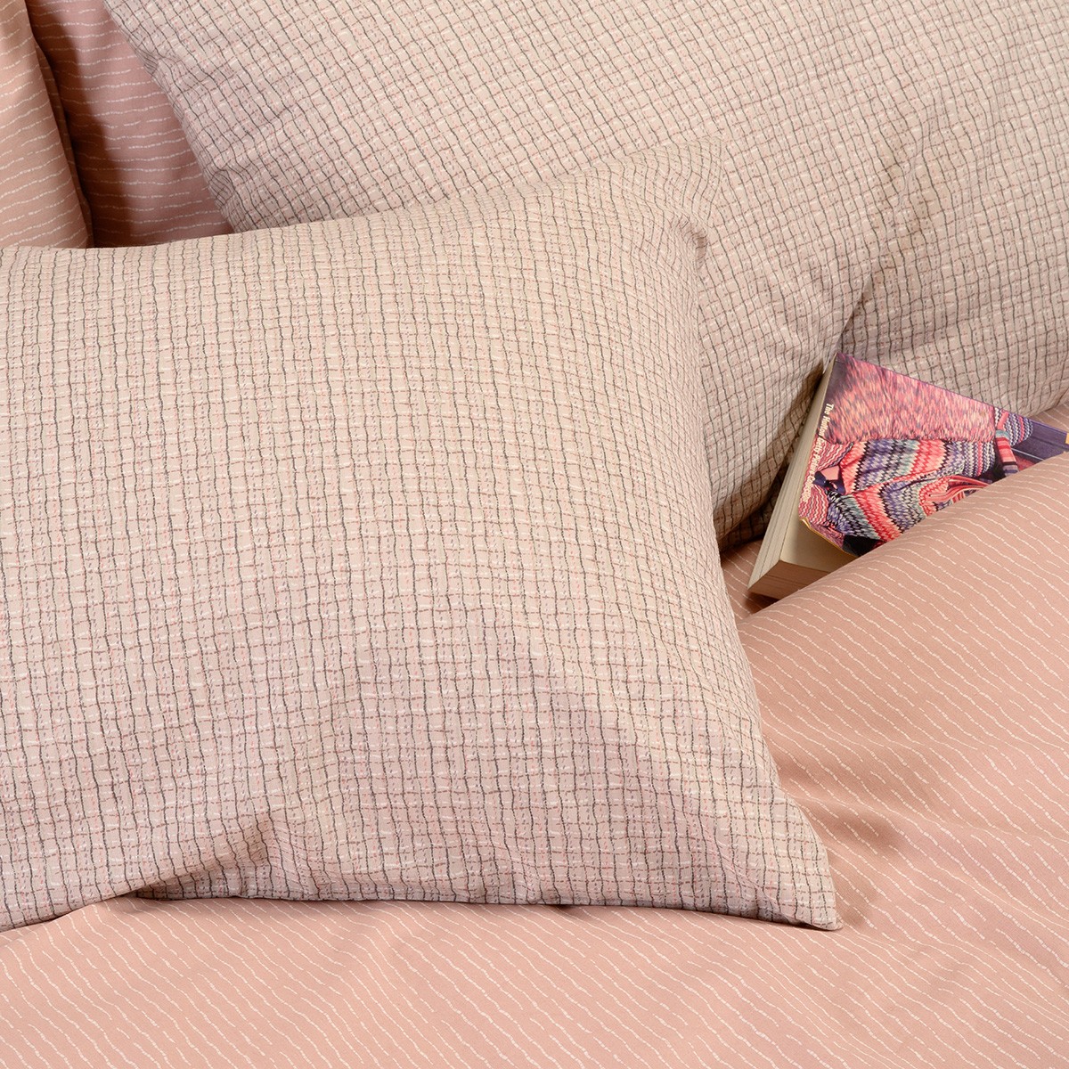 Ζεύγος Μαξιλαροθήκες Polycotton 50x70εκ. Davide Rose Ca