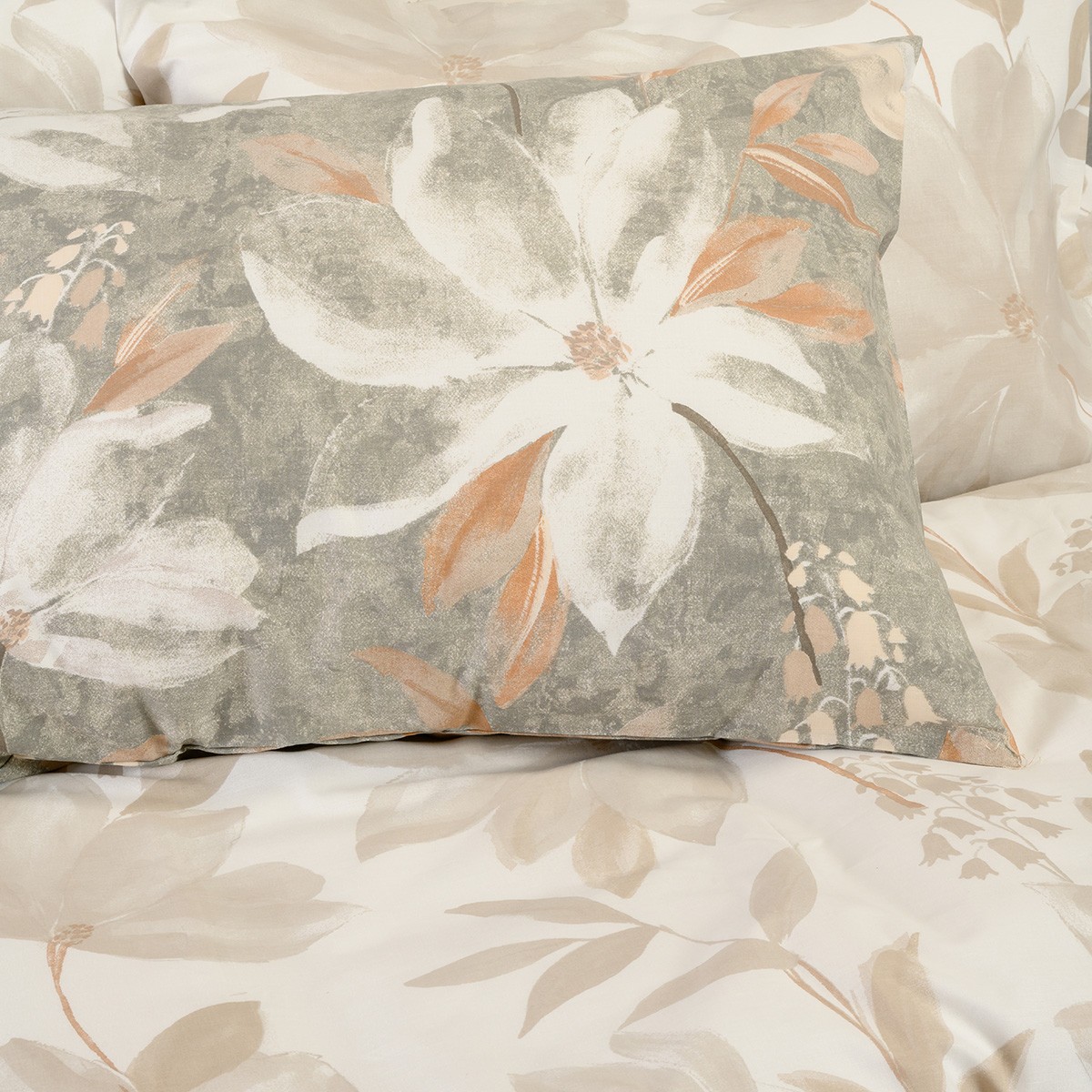 Ζεύγος Μαξιλαροθήκες (50×70) Melinen Casual Line Giulia Grey