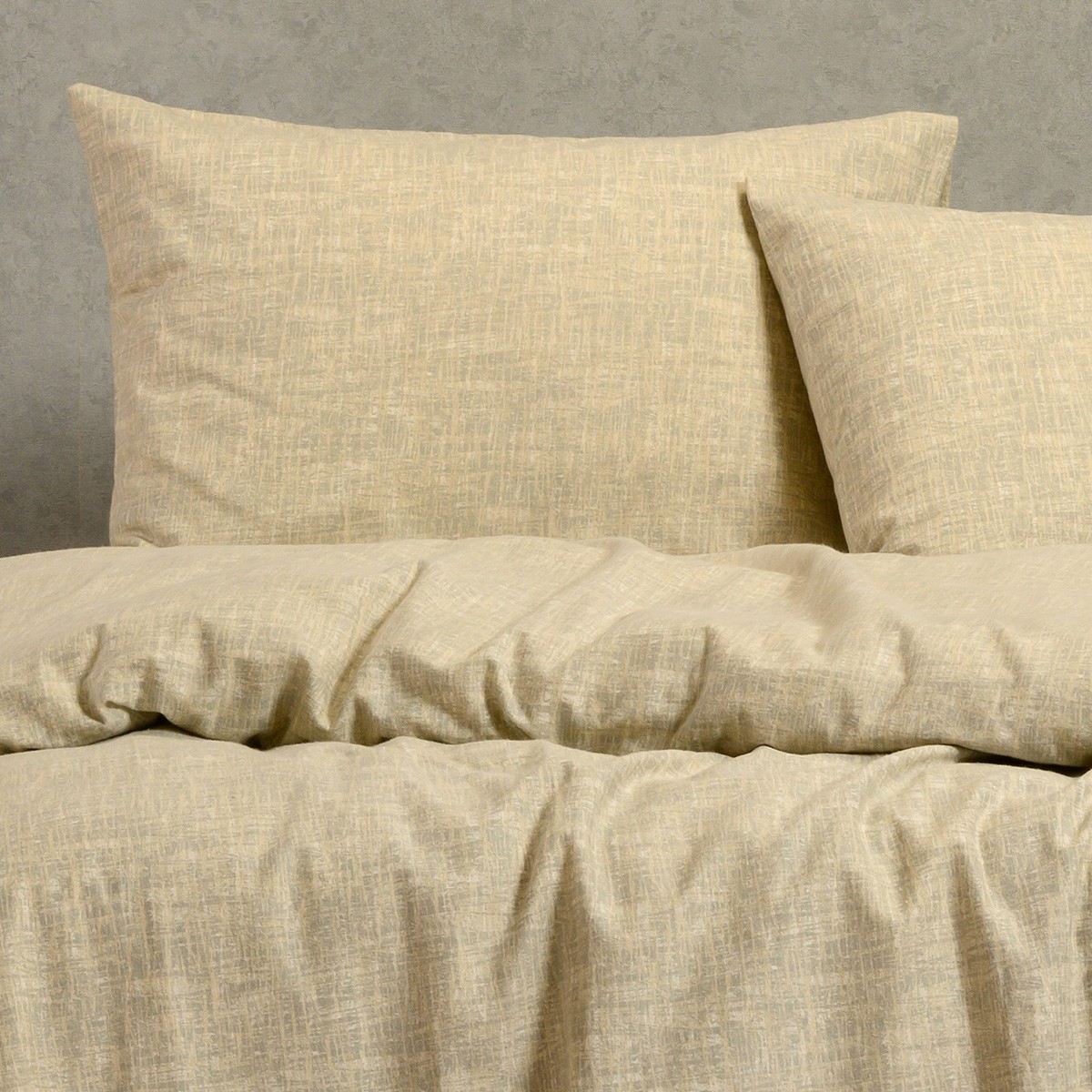 Ζεύγος Μαξιλαροθήκες Φανελένιες 53x72εκ. Farrel Grey Winter Line Melinen 20005123...