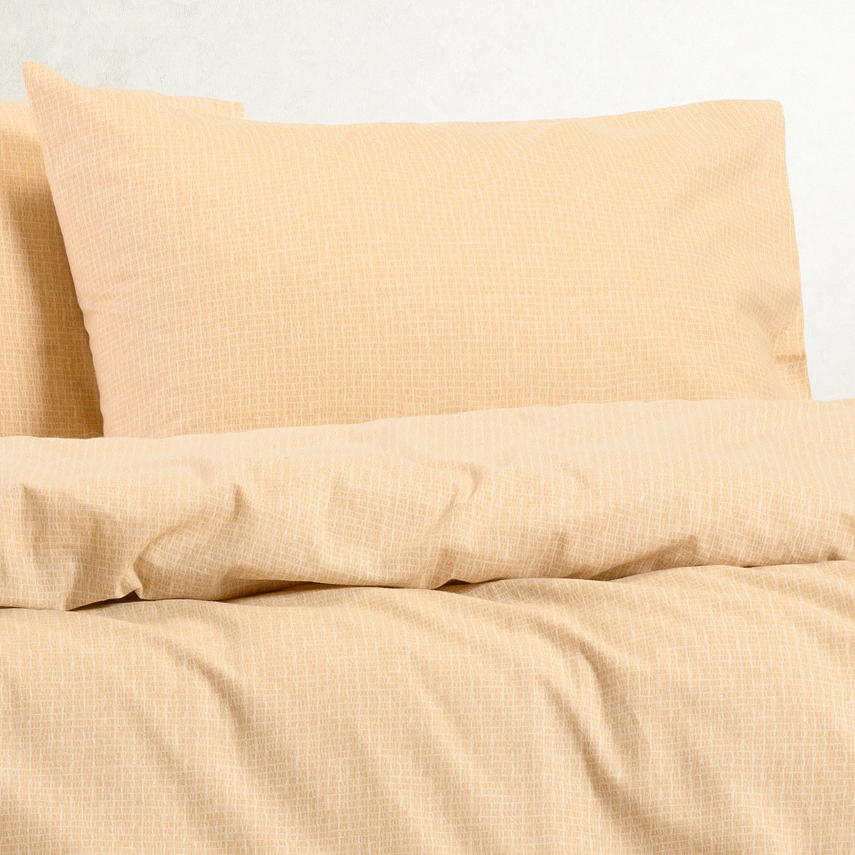 Ζεύγος Μαξιλαροθήκες Φανελένιες 53x72εκ. Owen Beige Winter Line Melinen 20005125...