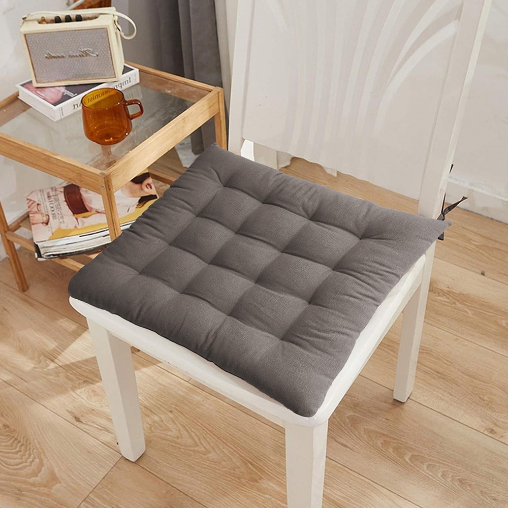 Μαξιλάρι Καρέκλας Βαμβακερό 40x40εκ. Mad Brown-Grey Melinen 20003512 (Ύφασμα: Βαμβάκι...