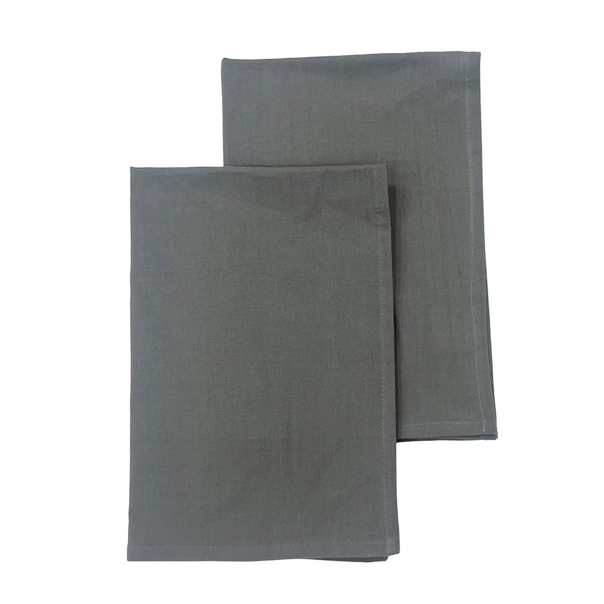 Σετ 2τμχ Πετσέτες Κουζίνας Βαμβακερές 45x65εκ. Zoe Oliv