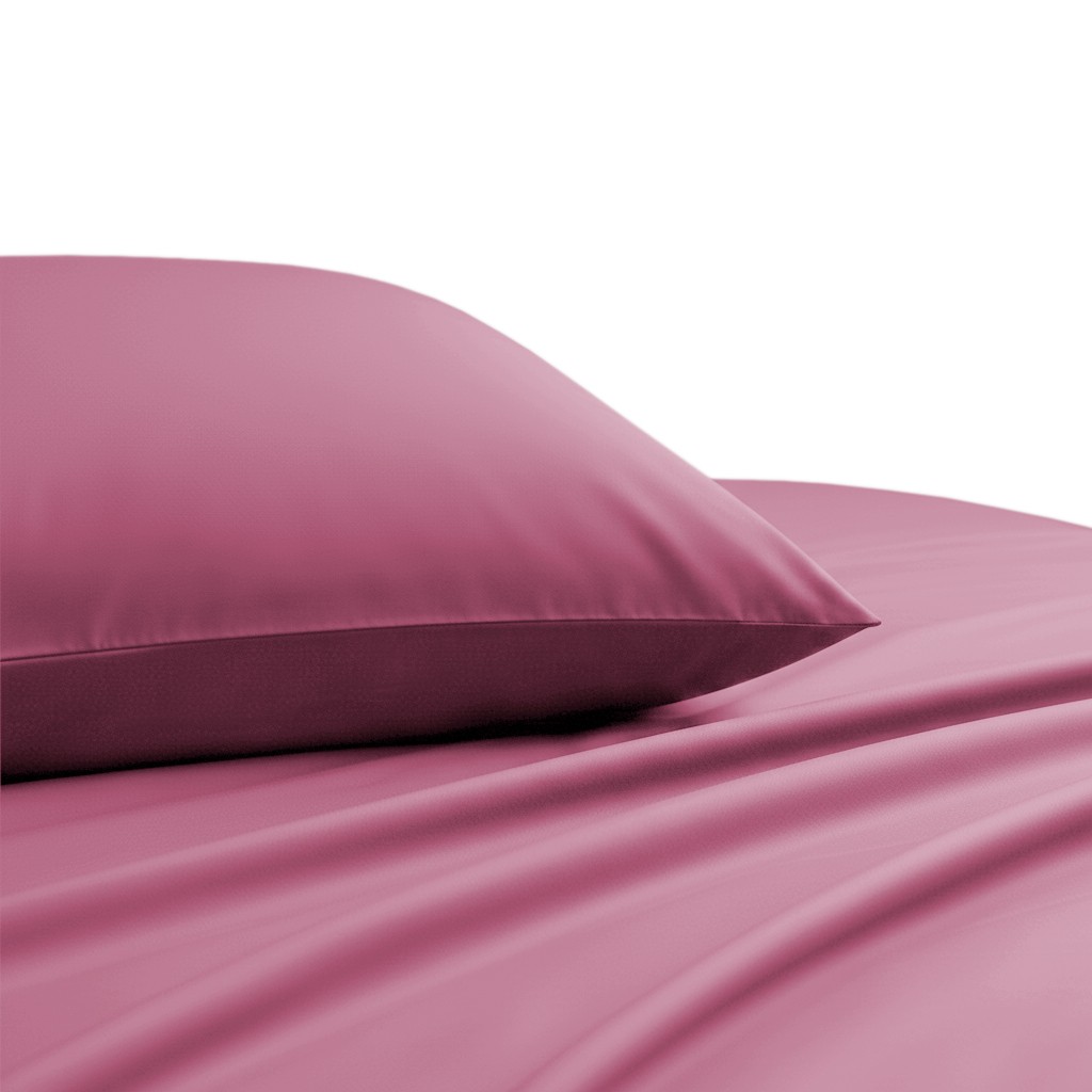 Ζεύγος Μαξιλαροθήκες Βαμβακοσατέν 53x72εκ. Apple Lavish Satin Line Melinen 20005619 (Ύφασμα: Βαμβακοσατέν, Χρώμα: Σάπιο Μήλο ) - MELINEN - 20005619