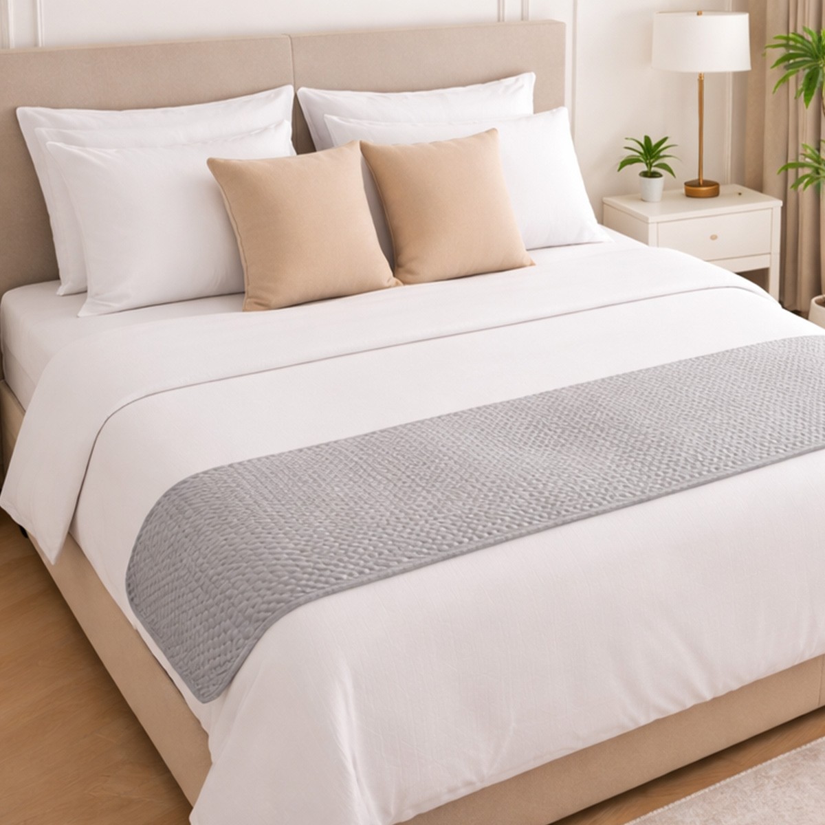 Διακοσμητικό Runner Κρεβατιού Polyester 55x250εκ. Omnia