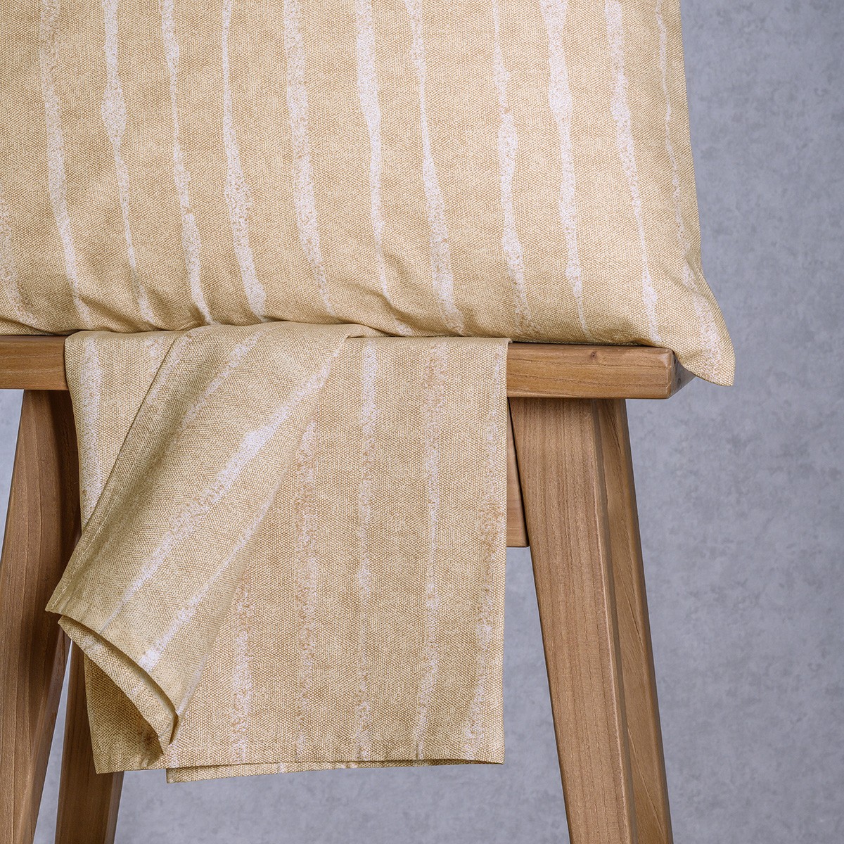 Σετ Σεντόνι Με 1 Μαξιλαροθήκη Polycotton Ημίδιπλο Με Λάστιχο 120x200+32εκ. Kai Beige Casual Line Mini Melinen 20006039 (Τύπος κατωσέντονου: Με Λάστιχο, Ύφασμα: 50% Cotton-50% Polyester, Χρώμα: Μπεζ, Μέγεθος: Ημίδιπλα ) - MELINEN - 20006039