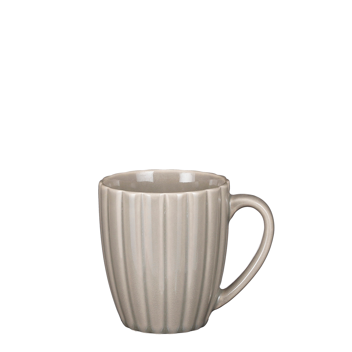 Κούπα Κεραμική Γκρι 9x10εκ. Pesca MSA 20-27-554 (Σετ 2 