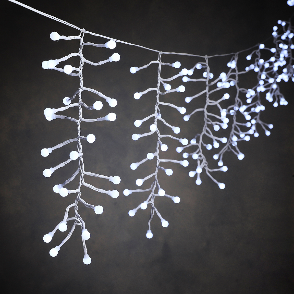MSA DECORATION Λαμπάκια Κουρτίνα 260 Led Λευκό Φως 270x30εκ. Με Πρόγραμμα Icicle MSA 20-27-543 - MSA DECORATION - 20-27-543