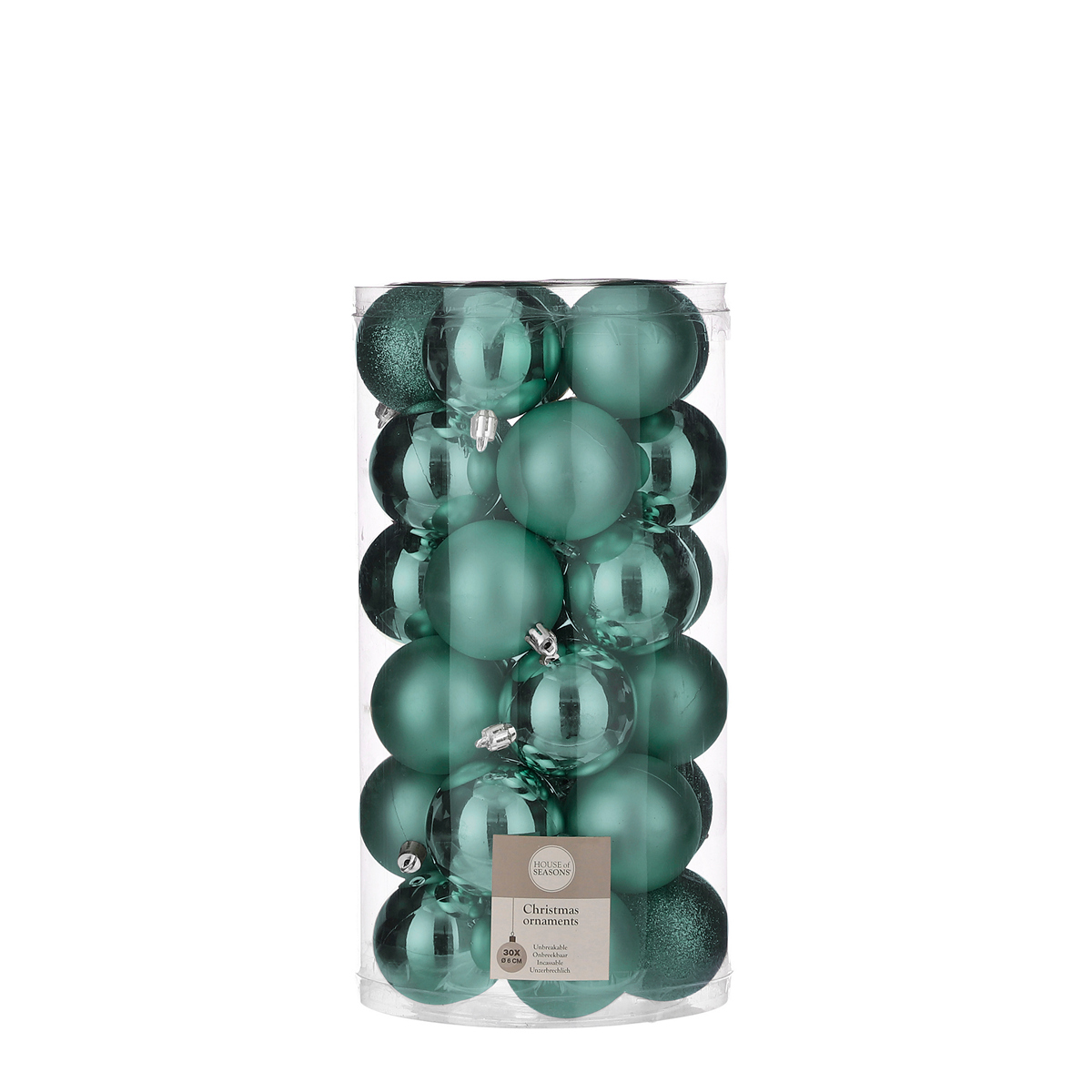 MSA DECORATION - ΣΗΜΑΝΤΙΚΟ: Σε περίπτωση διαφοράς τιμής από το κατάστημα ισχύει παντα και μόνο η τιμή του καταστήματος Μπάλες Σετ 30τμχ Πλαστικές Ανοιχτό Μπλε Δ6εκ. MSA 20-27