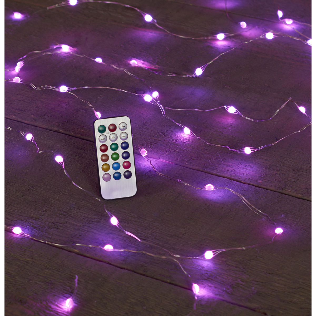 MSA DECORATION - ΣΗΜΑΝΤΙΚΟ: Σε περίπτωση διαφοράς τιμής από το κατάστημα ισχύει παντα και μόνο η τιμή του καταστήματος Λαμπάκια Πολύχρωμα 100 Led-10μ MSA 20-92-142 - MSA DECO