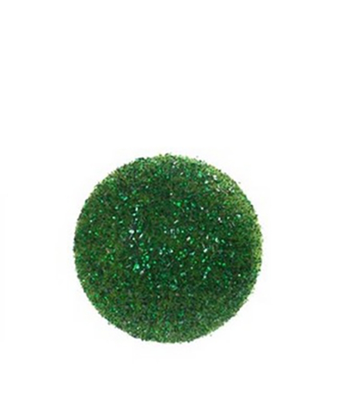 MSA DECORATION Μπάλα Πράσινη Με Χάντρες & Glitter Δ10εκ. MSA 20-35-539 (Σετ 6 Τεμάχια) (Χρώμα: Πράσινο ) - MSA DECORATION - 20-35-539