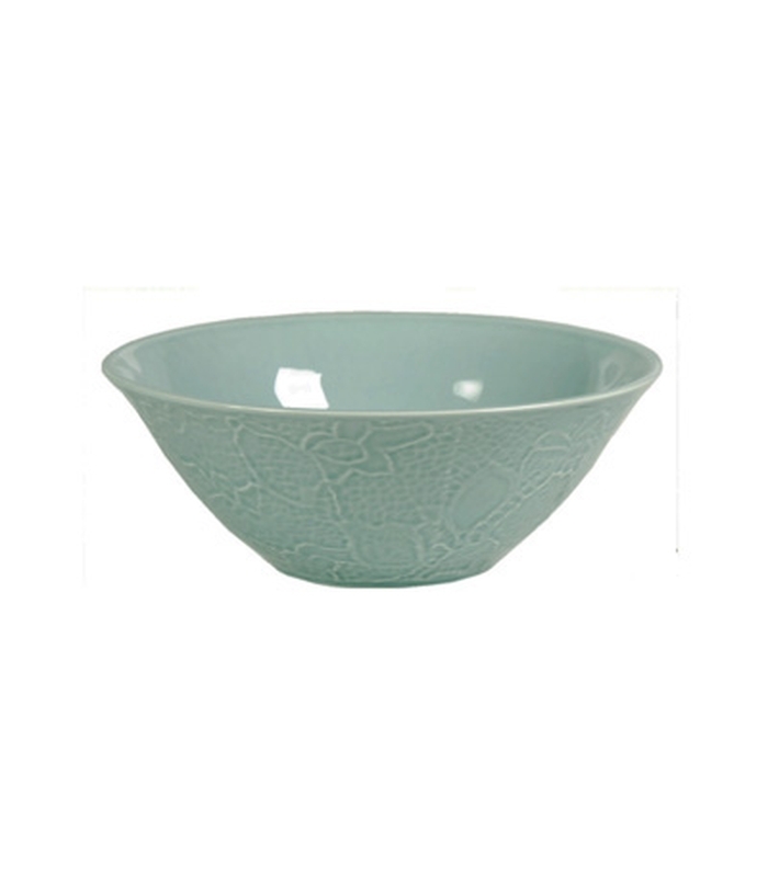 MSA DECORATION Σαλατιέρα Μπλε 23x8,8εκ. Lace MSA 20-76-477 (Χρώμα: Μπλε) - MSA DECORATION - 20-76-477