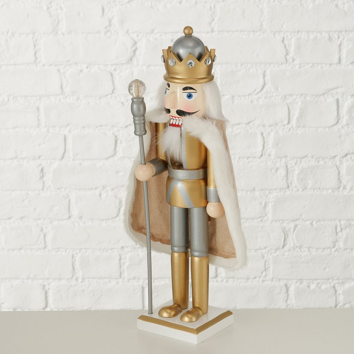 MSA DECORATION - ΣΗΜΑΝΤΙΚΟ: Σε περίπτωση διαφοράς τιμής από το κατάστημα ισχύει παντα και μόνο η τιμή του καταστήματος Χριστουγεννιάτικος Διακοσμητικός Καρυοθραύστης Ξύλινος