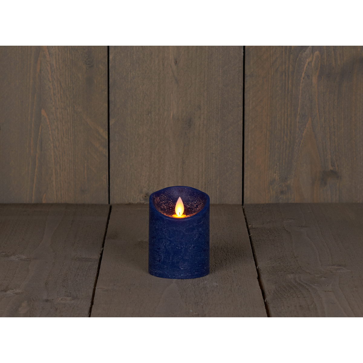 Διακοσμητικά Επιτραπέζια 24home - ΣΗΜΑΝΤΙΚΟ: Σε περίπτωση διαφοράς τιμής από το κατάστημα ισχύει παντα και μόνο η τιμή του καταστήματος Κερί Μπαταρίας Antique Μπλε 7,5x10εκ. MSA 20-89-459 (Χρ