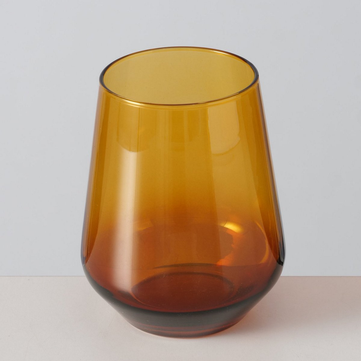 Ποτήρι Νερού Γυάλινο Καφέ Ντεγκραντέ Mowine Lacquered 9