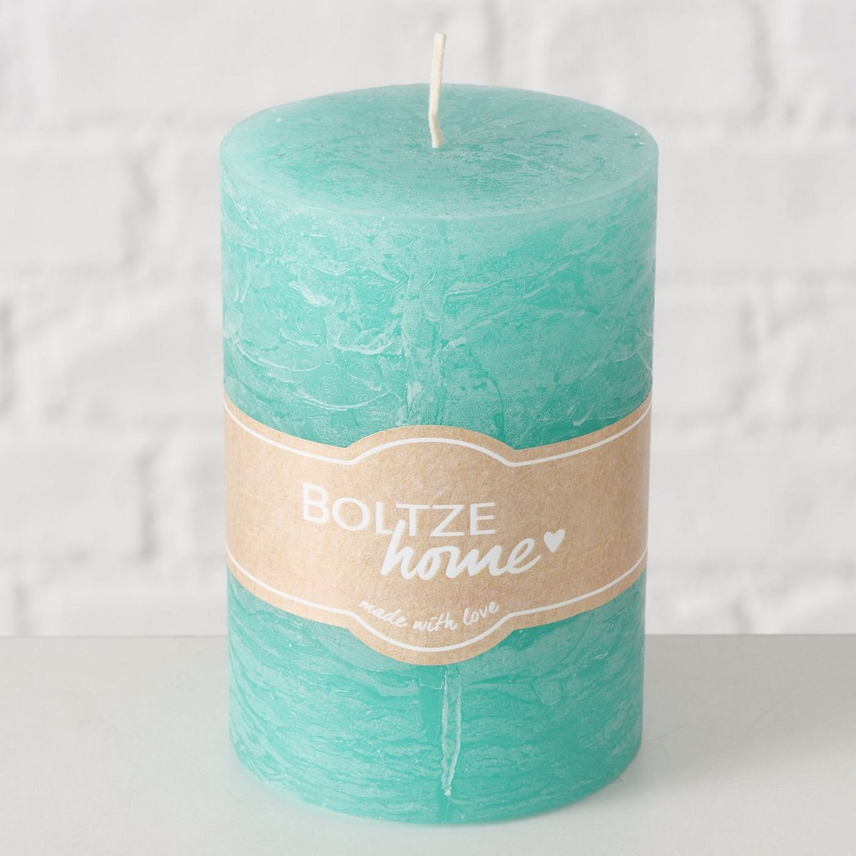 MSA DECORATION - ΣΗΜΑΝΤΙΚΟ: Σε περίπτωση διαφοράς τιμής από το κατάστημα ισχύει παντα και μόνο η τιμή του καταστήματος Κερί Παραφίνης Τυρκουάζ 7x10εκ. Casual MSA 20-26-204 (Σ