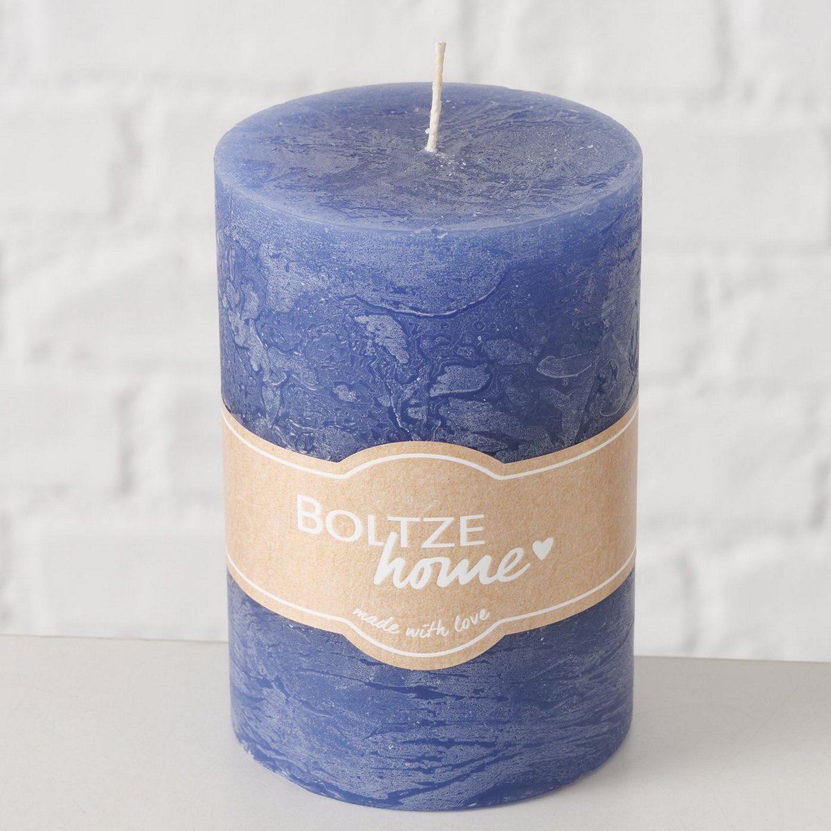 MSA DECORATION Κερί Παραφίνης Μπλε 7x10εκ. Casual MSA 20-26-203 (Σετ 2 Τεμάχια) (Χρώμα: Μπλε) - MSA DECORATION - 20-26-203