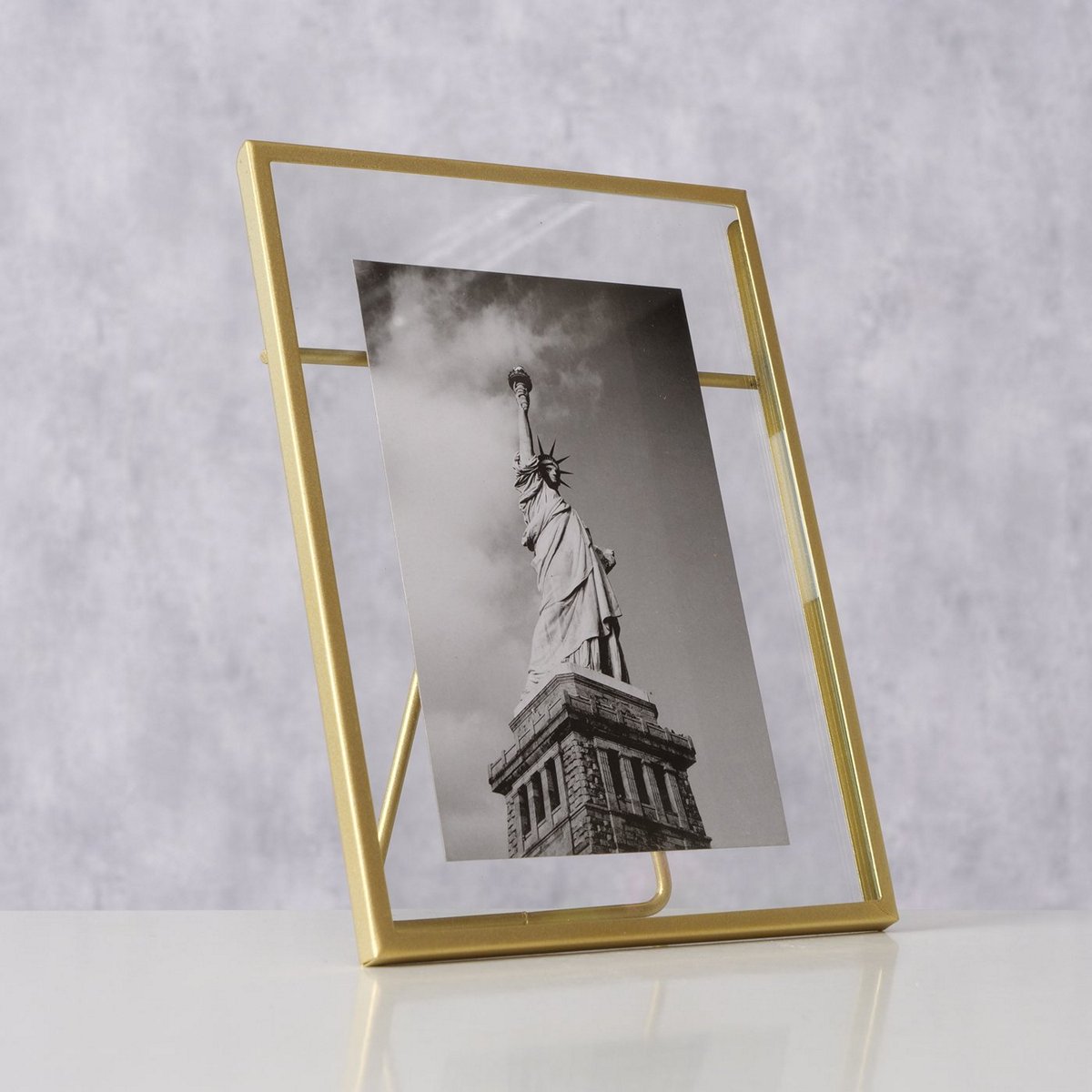 MSA DECORATION Κορνίζα Μεταλλική Χρυσή Matte 10x15εκ. Saga MSA 20-25-960 (Υλικό: Μεταλλικό, Χρώμα: Χρυσό ) - MSA DECORATION - 20-25-960