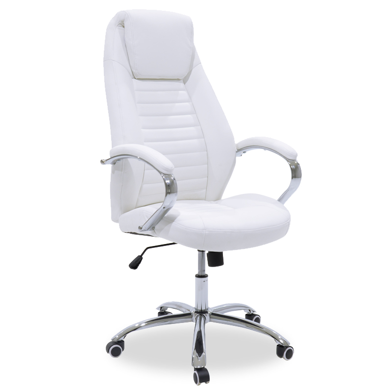 Καρέκλα γραφείου διευθυντή Sonar pakoworld pu λευκό – PAKO WORLD – 033-000008