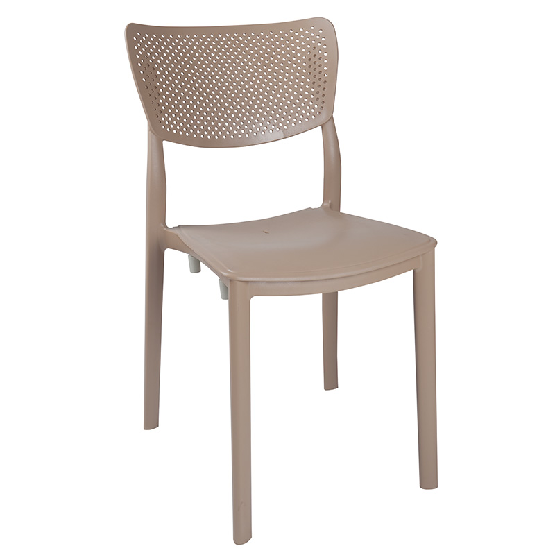 Καρέκλα Ignite pakoworld PP cappucino (Σετ 4 Τεμάχια) - PAKO WORLD - 253-000015