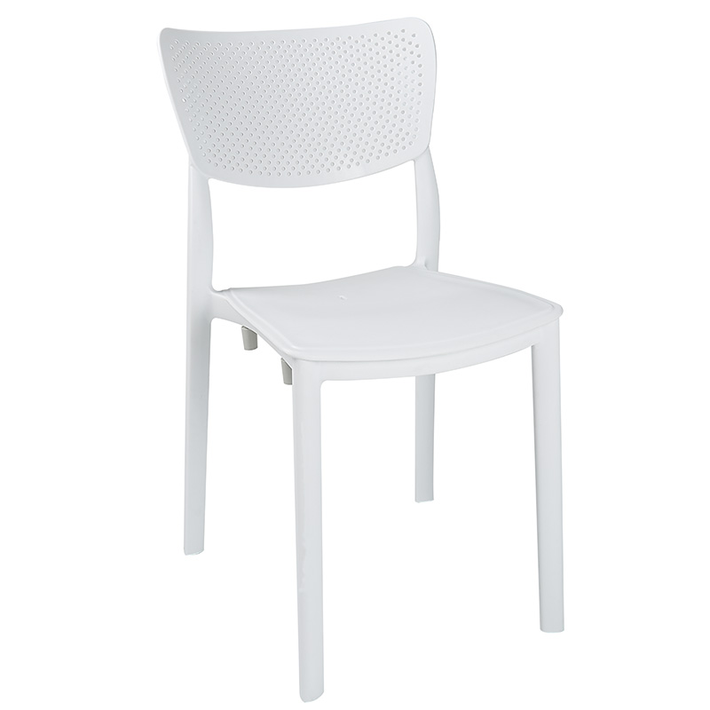 Καρέκλα Ignite pakoworld PP λευκό (Σετ 4 Τεμάχια) - PAKO WORLD - 253-000016