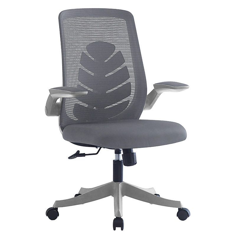Καρέκλα γραφείου εγρασίας Enrich pakoworld ύφασμα mesh γκρι – PAKO WORLD – 254-000007